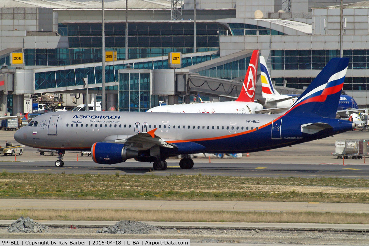 VP-BLL, 2013 Airbus A320-214 C/N 5572, Airbus A320-214 [5572] (Aeroflot) Istanbul-Ataturk~TC 18/04/2015