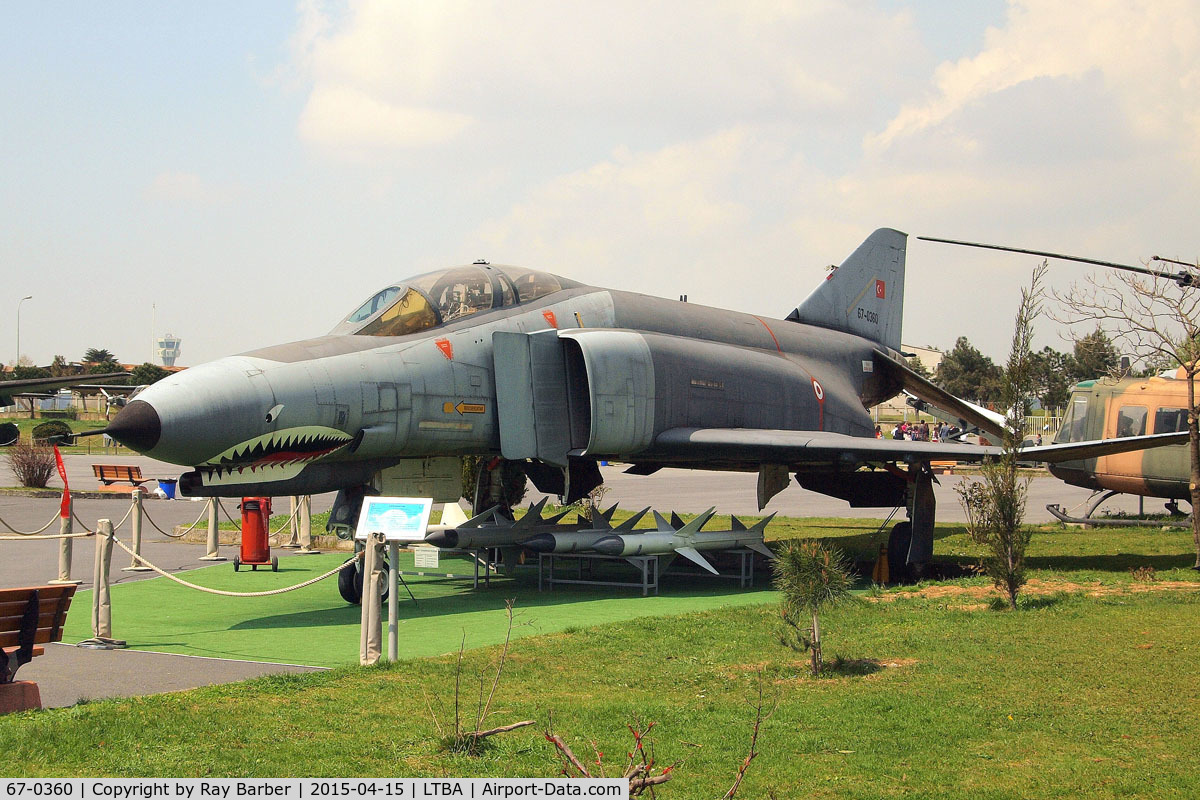 67-0360, 1967 McDonnell Douglas F-4E Phantom II C/N 3234, McDonnell-Douglas F-4E Phantom II [3234] (Turkish Air Force) Istanbul-Ataturk~TC 15/04/2015