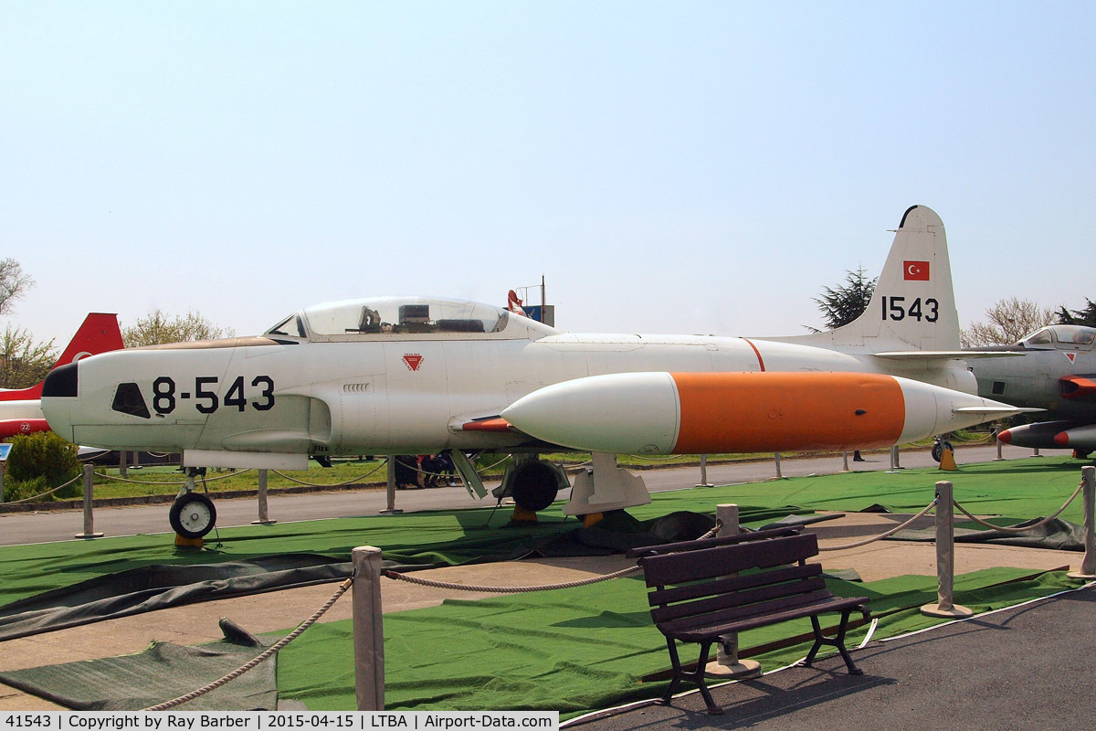 41543, Lockheed RT-33A Shooting Star C/N 580-9174, Lockheed RT-33A Shooting Star [580-9174] (Turkish Air Force) Istanbul-Ataturk~TC 15/04/2015