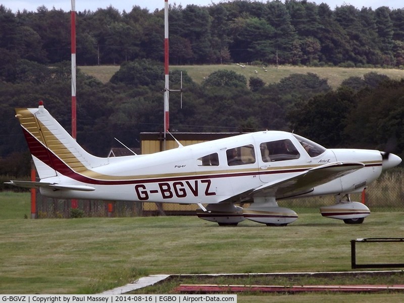 G-BGVZ, 1979 Piper PA-28-181 Cherokee Archer II C/N 28-7990528, Previous ID:-N2886A