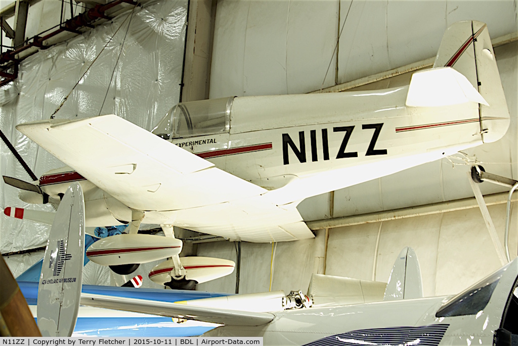 N11ZZ, 1970 Nicks Special LR-1A C/N 11, At the New England Air Museum at Bradley International Airport