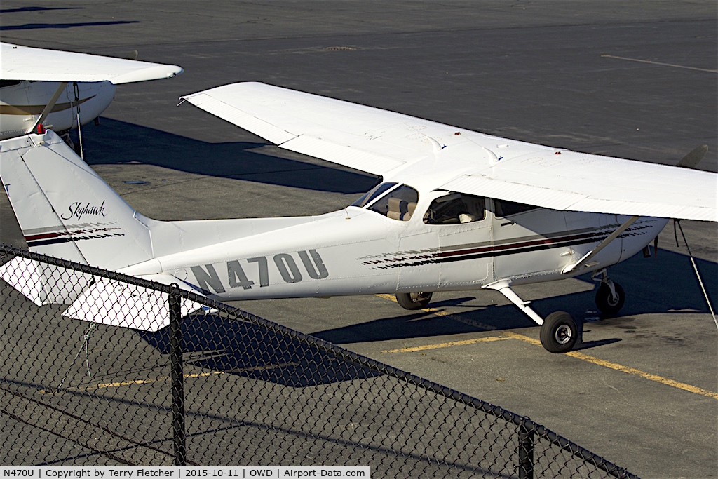 N470U, 1998 Cessna 172R C/N 17280415, At Norwood Memorial Airport , Boston , MA