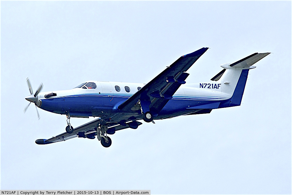 N721AF, 2006 Pilatus PC-12/47 C/N 721, Pilatus PC-12/47, c/n: 721 at Boston