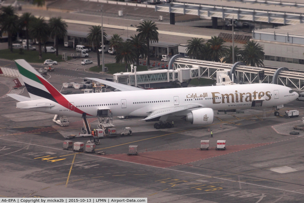 A6-EPA, 2015 Boeing 777-31H/ER C/N 42320, Parked