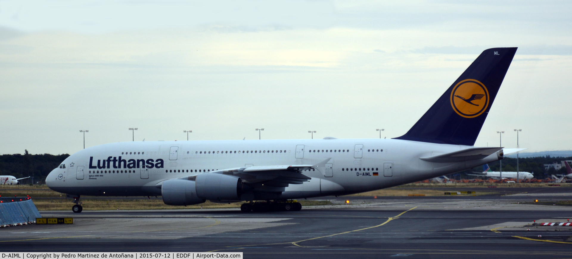 D-AIML, 2013 Airbus A380-841 C/N 149, Frankfurt