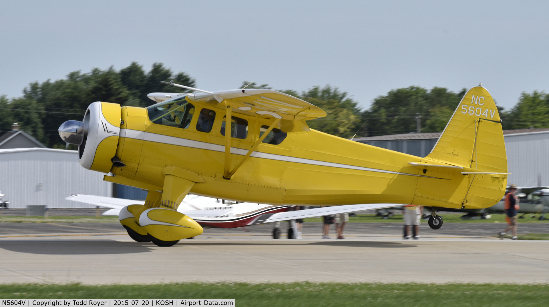 N5604V, 1943 Howard Aircraft DGA-15P C/N 859, Airventure 2015