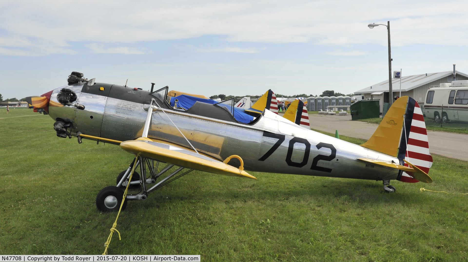 N47708, 1942 Ryan Aeronautical ST3KR C/N 1731, Airventure 2015