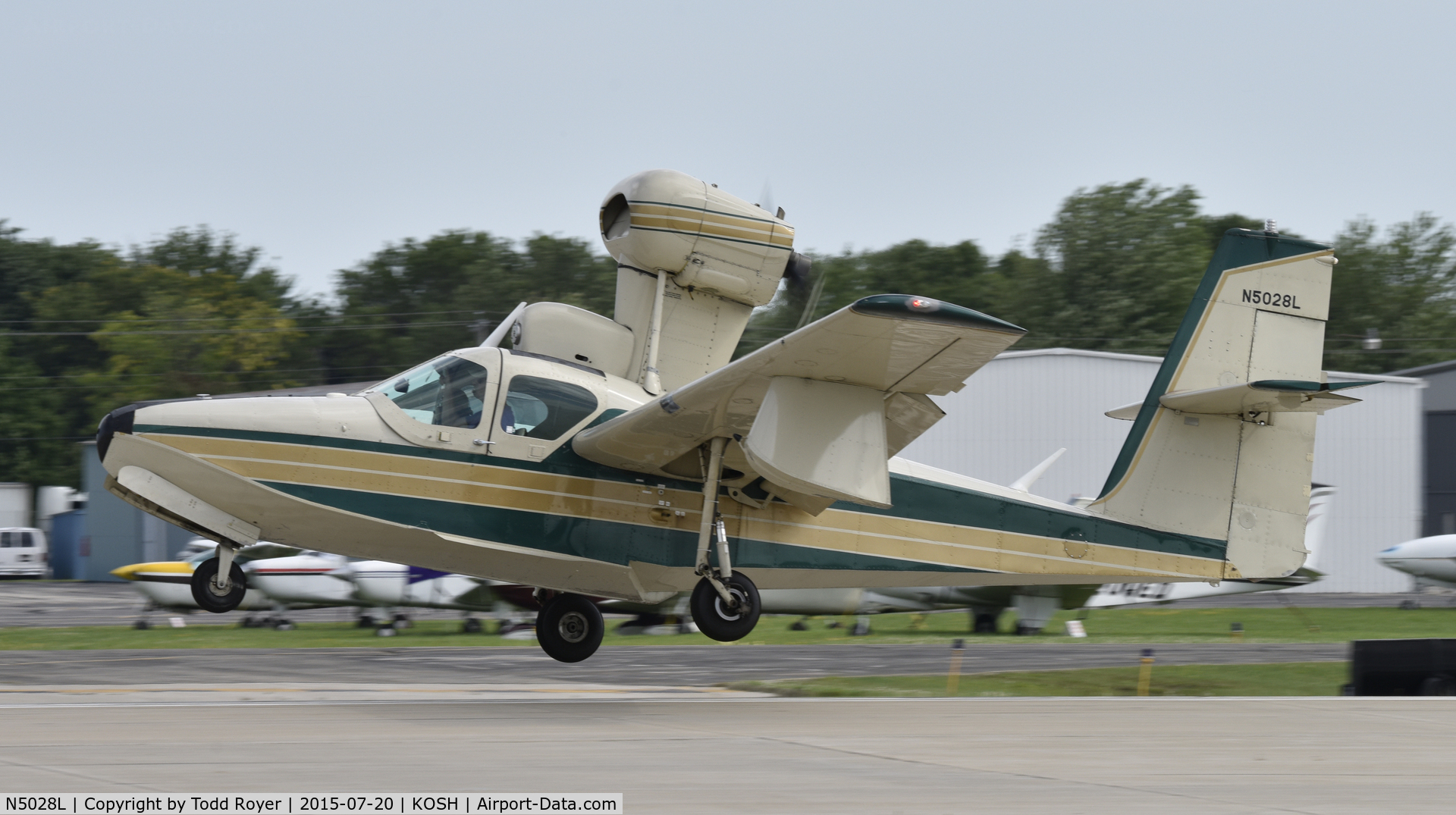 N5028L, 1971 Lake LA-4-200 Buccaneer C/N 485, Airventure 2015