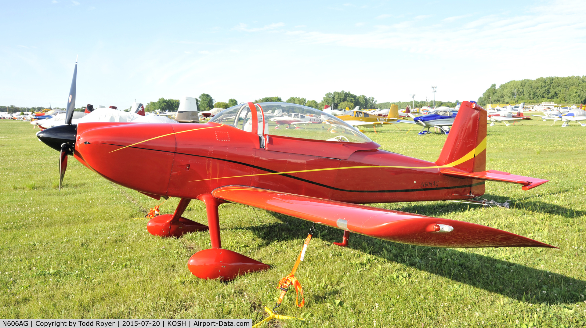 N606AG, 2003 Vans RV-8 C/N 80433, Airventure 2015