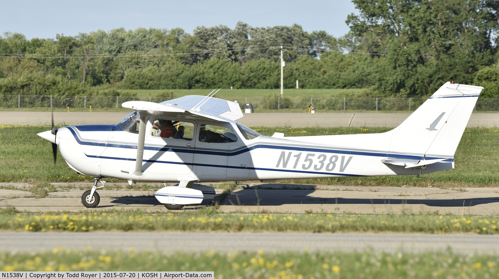 N1538V, 1974 Cessna 172M C/N 17263651, Airventure 2015