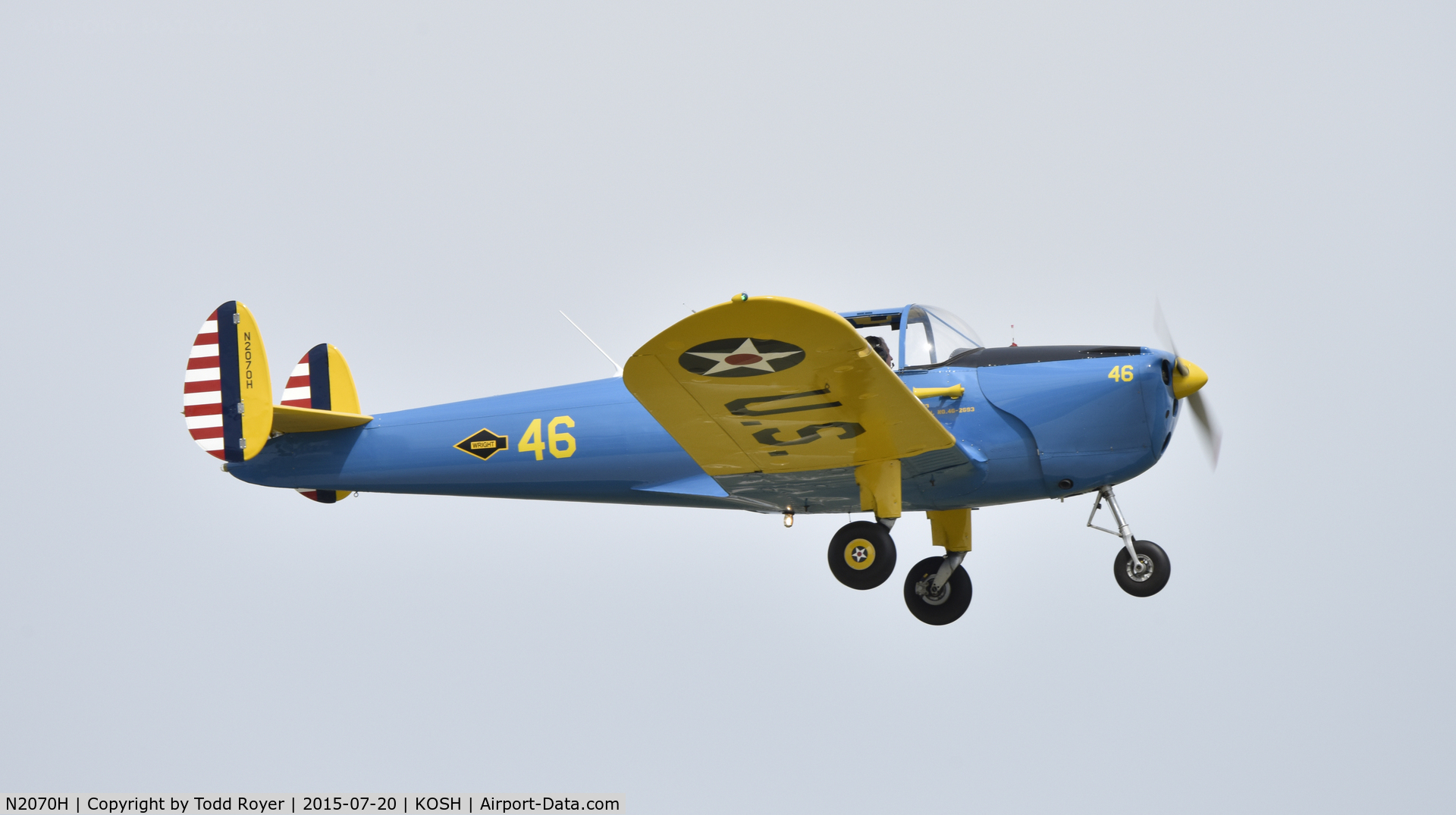N2070H, 1946 Erco 415D Ercoupe C/N 2693, Airventure 2015