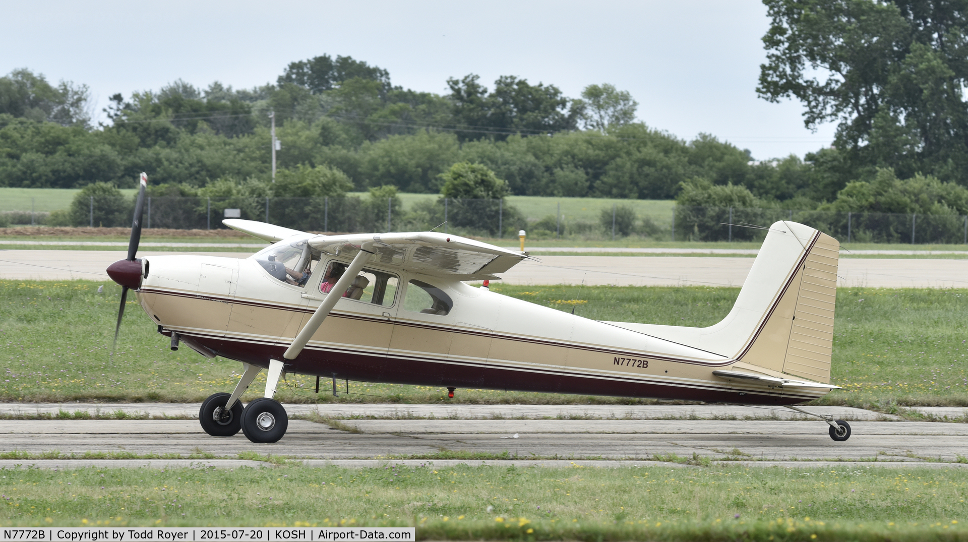 N7772B, 1956 Cessna 180 C/N 32420, Airventure 2015