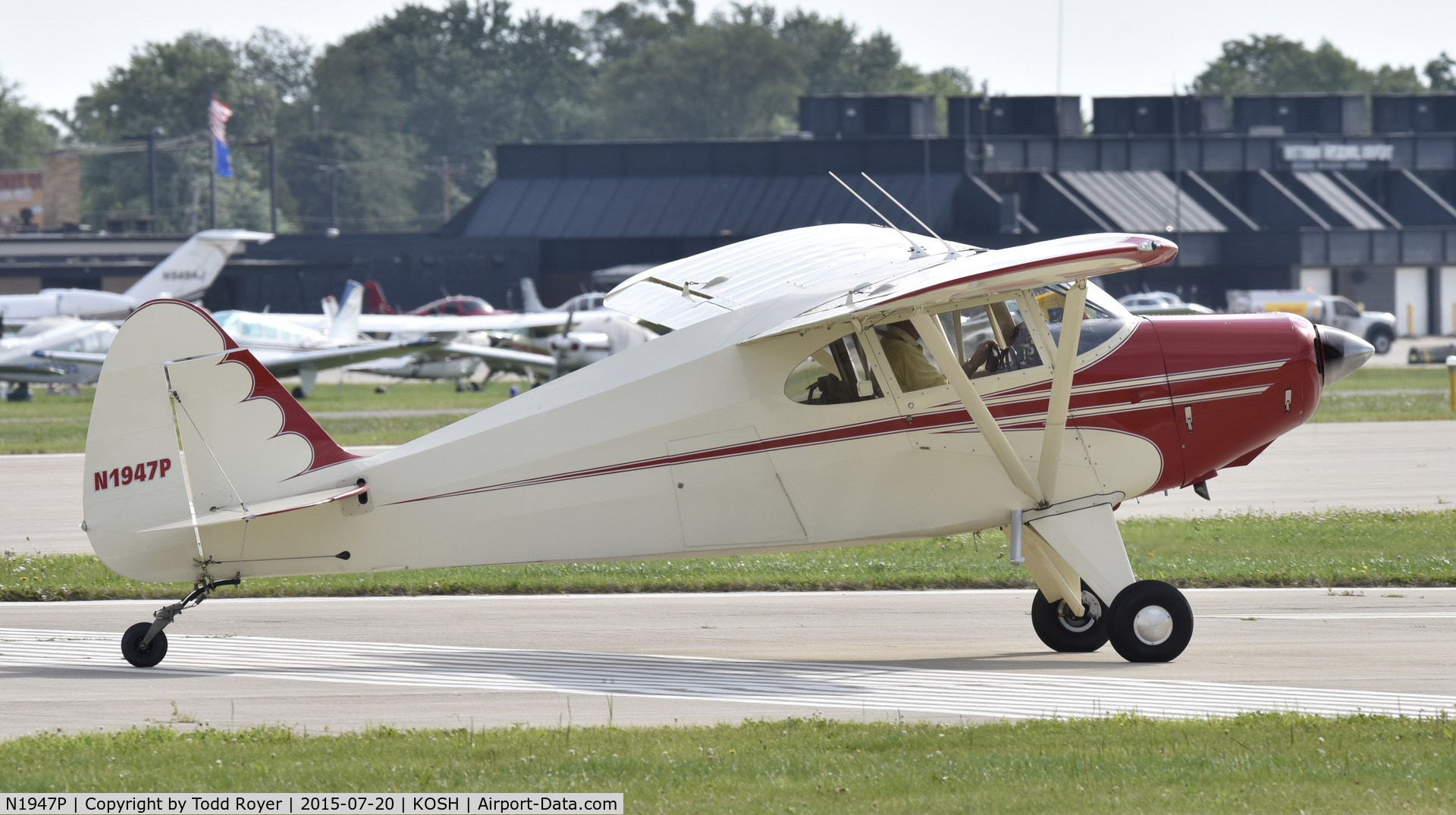 N1947P, 1955 Piper PA-22-150 C/N 22-2698, Airventure 2015