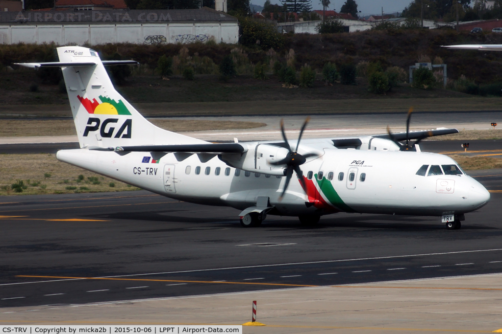 CS-TRV, 2014 ATR 42-600 C/N 1016, Taxiing