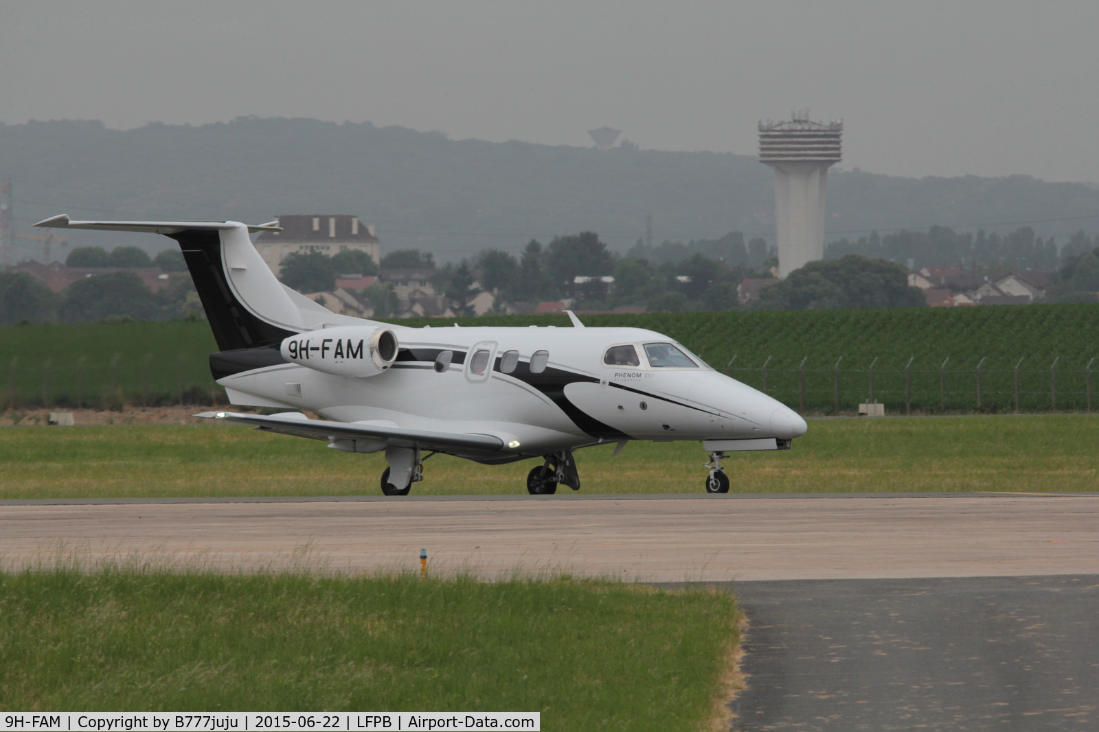 9H-FAM, 2009 Embraer EMB-500 Phenom 100 C/N 50000100, at Le Bourget