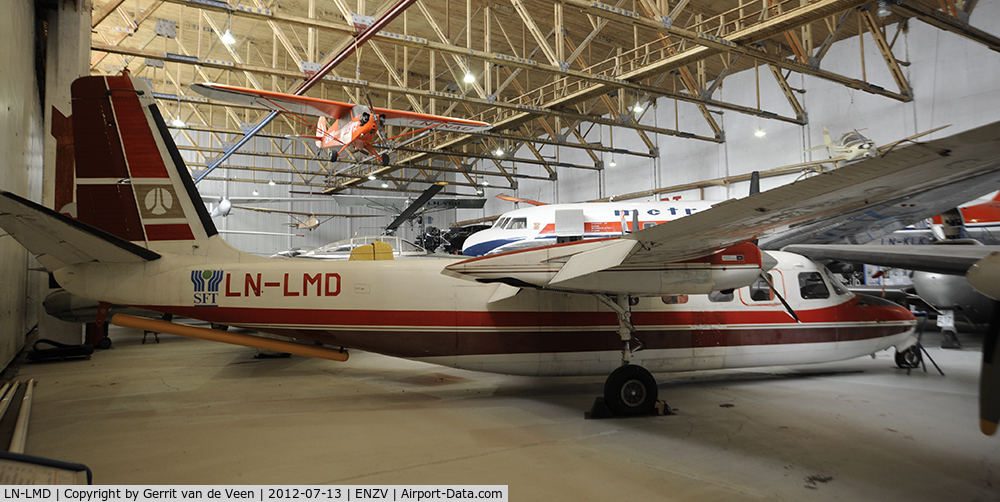 LN-LMD, Aero Commander 680FL Grand Commander Commander C/N 1401-56, Museum Stavanger/Sola