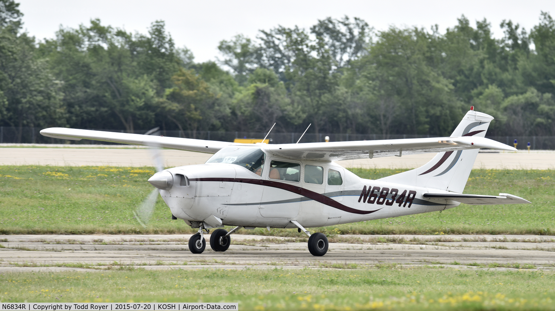 N6834R, 1966 Cessna T210G Turbo Centurion C/N T210-0234, Airventure 2015