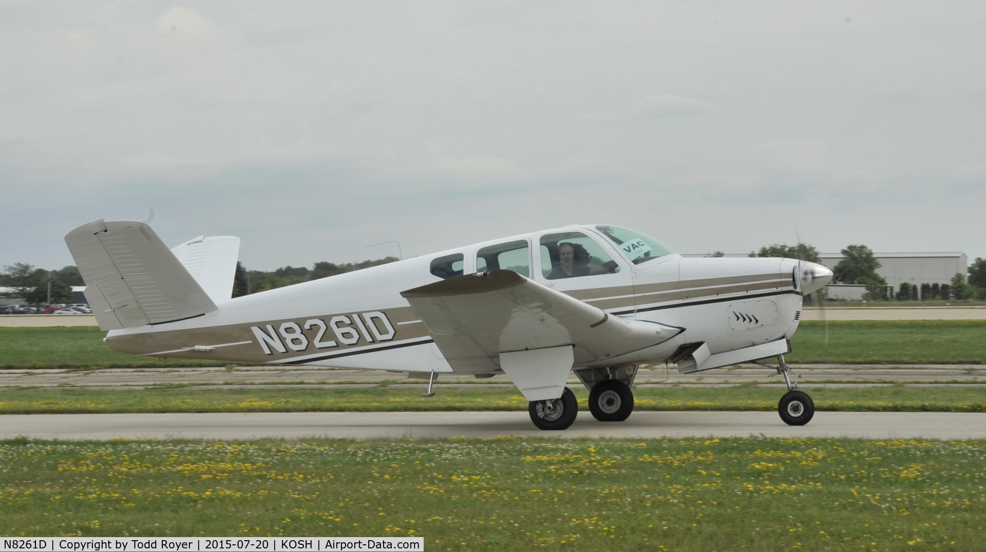 N8261D, 1957 Beech J35 Bonanza C/N D-5366, Airventure 2015