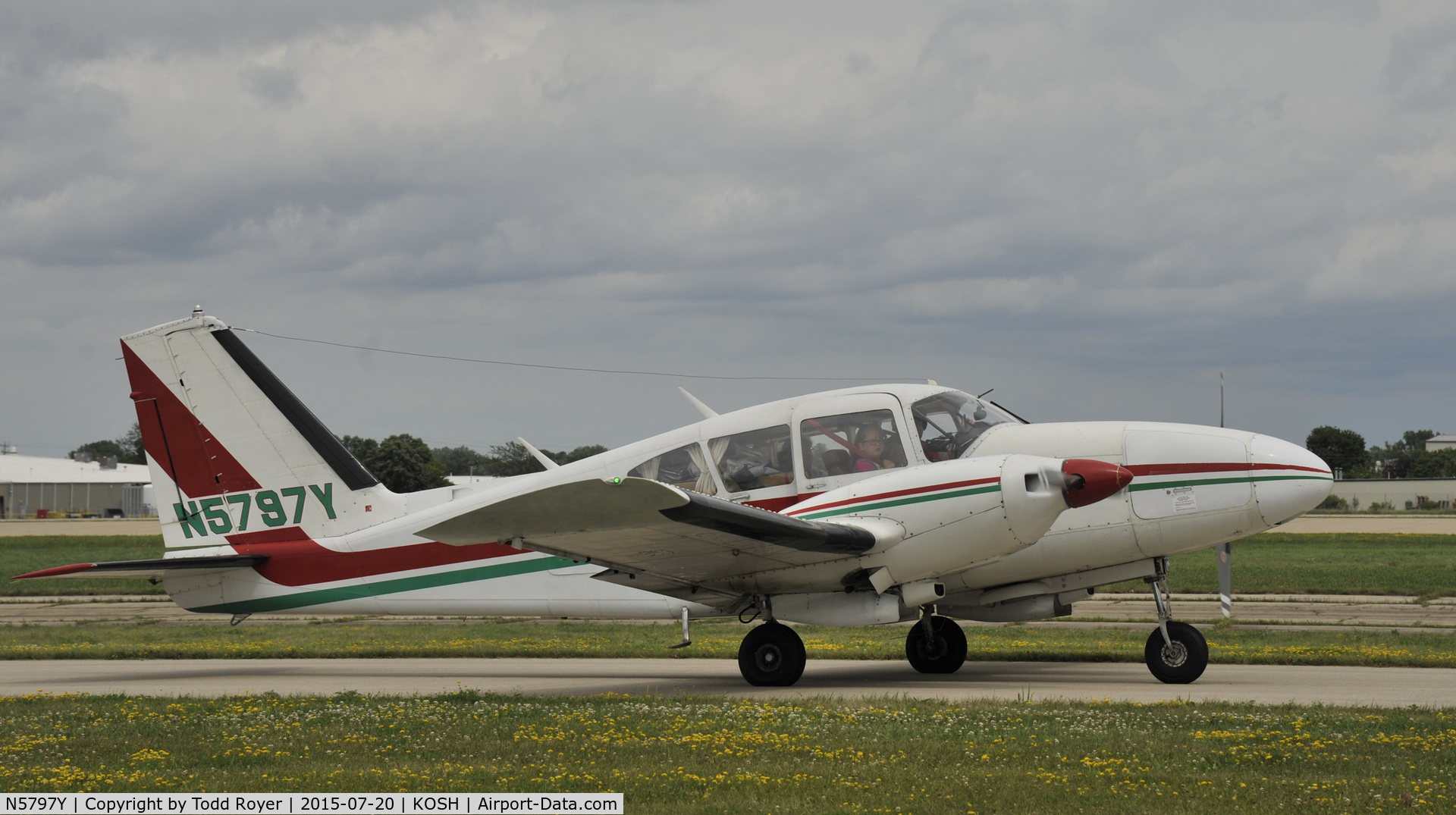 N5797Y, 1965 Piper PA-23-250 Aztec C/N 27-2927, Airventure 2015