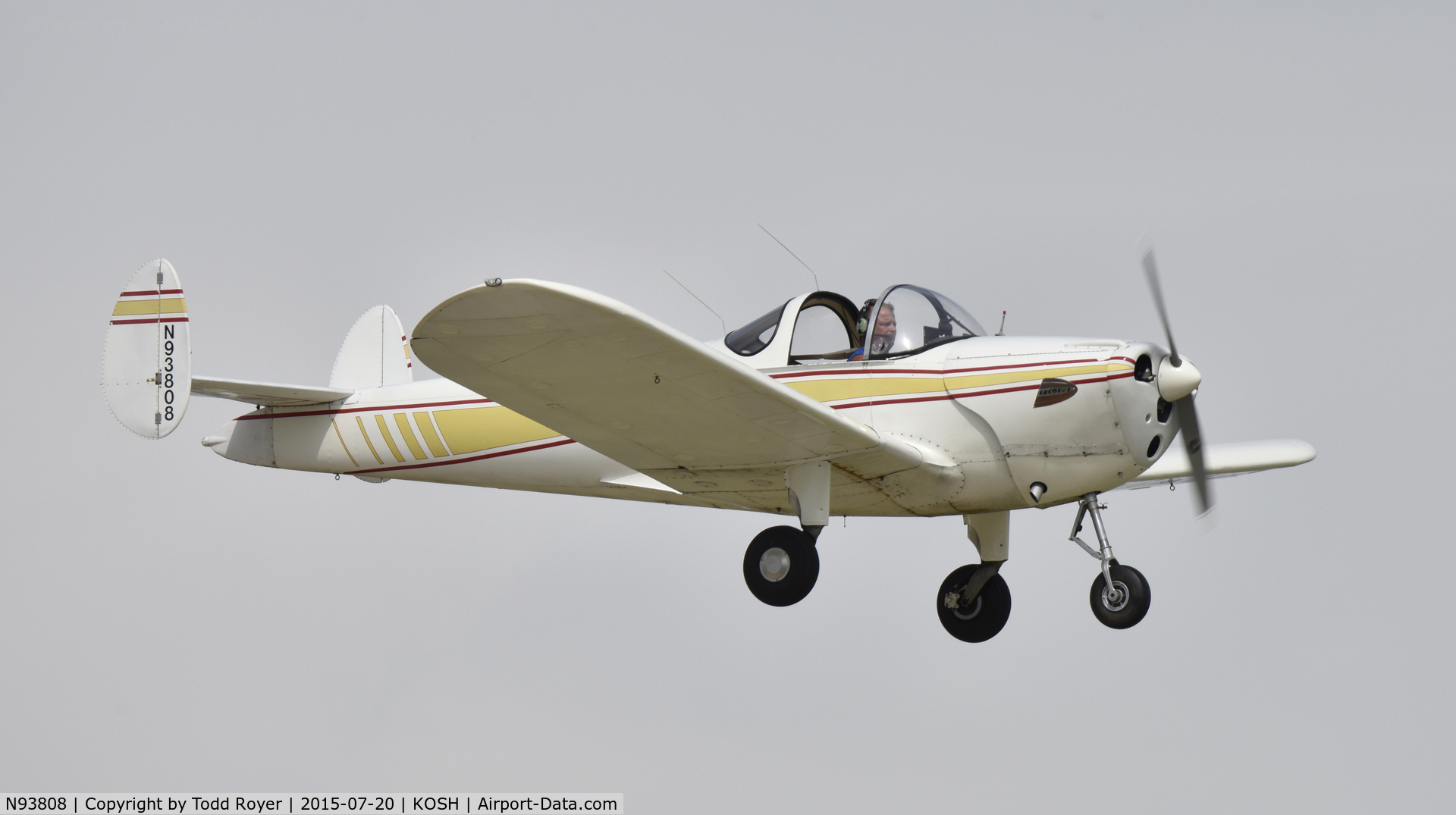 N93808, 1946 Erco 415C Ercoupe C/N 1131, Airventure 2015