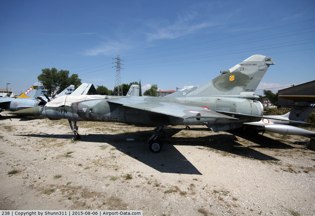 238, Dassault Mirage F.1CT C/N 238, Now preserved inside Touniaire Museum and coded as 33-FN