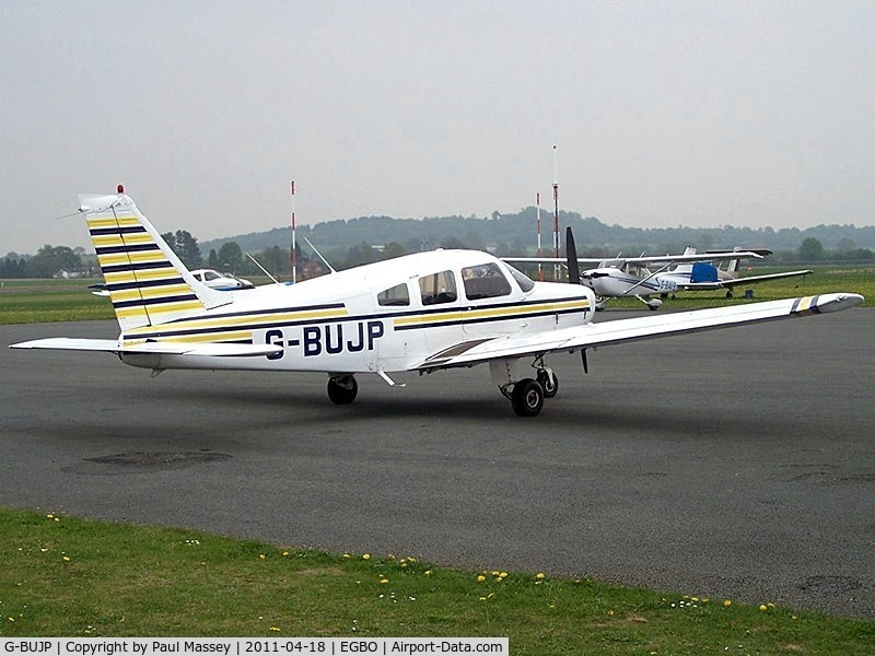 G-BUJP, 1979 Piper PA-28-161 C/N 28-7916047, @ Halfpenny Green. EX:-N21624.
