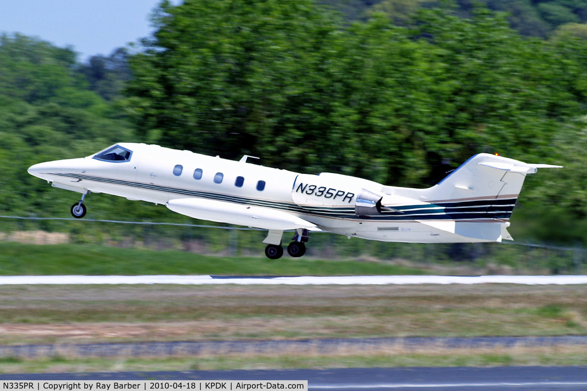 N335PR, 1989 Learjet Inc 35A C/N 647, Learjet 35A [35A-647] Atlanta-Dekalb Peachtree~N 18/04/2010