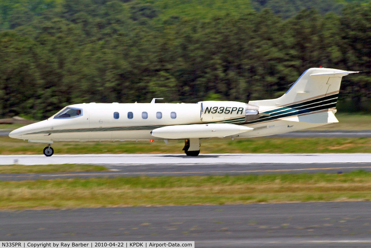 N335PR, 1989 Learjet Inc 35A C/N 647, Learjet 35A [35A-647] Atlanta-Dekalb Peachtree~N 22/04/2010