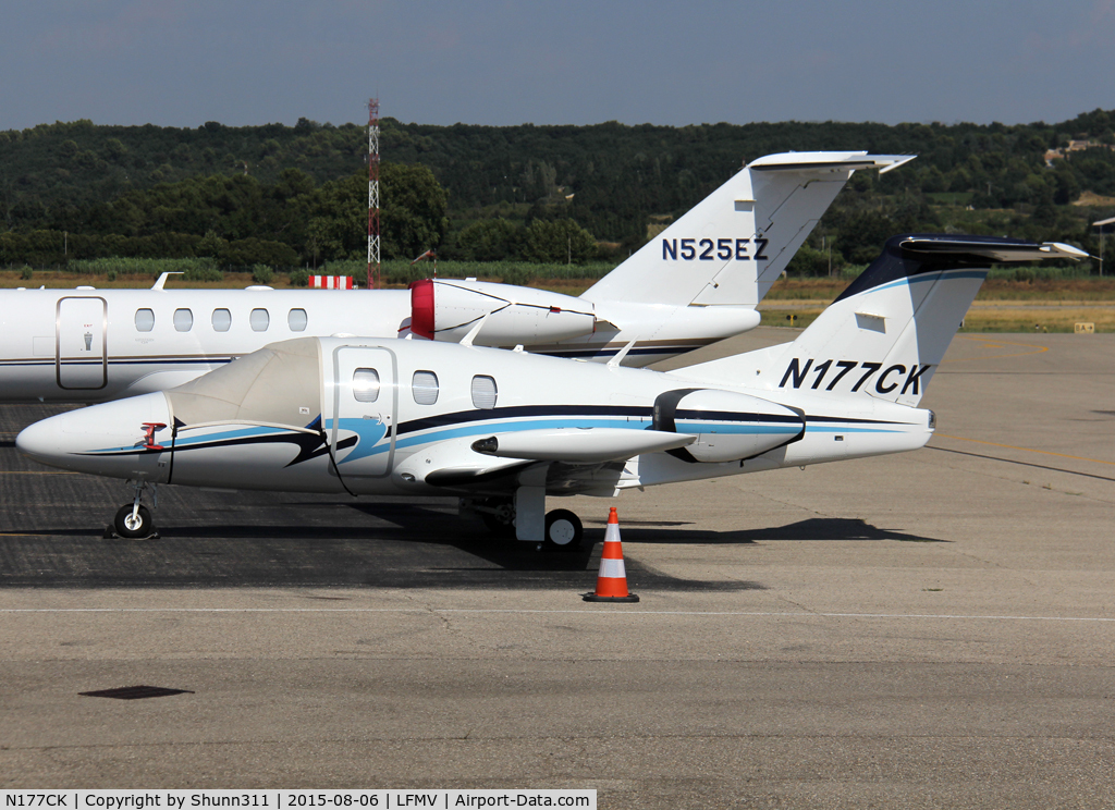 N177CK, 2008 Eclipse Aviation Corp EA500 C/N 000182, Parked at the General Aviation area...
