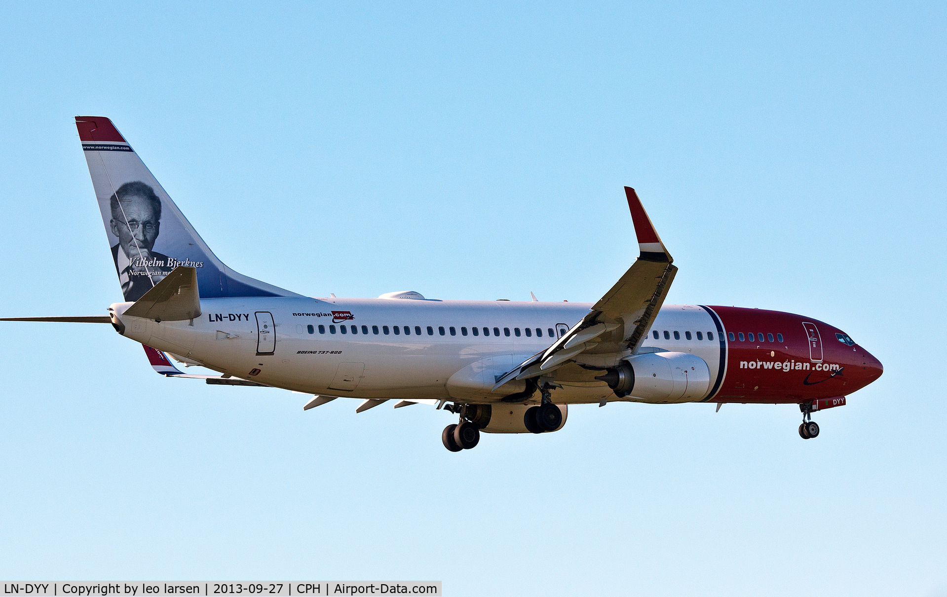 LN-DYY, 2012 Boeing 737-8JP C/N 39012, Copenhagen 27.9.13