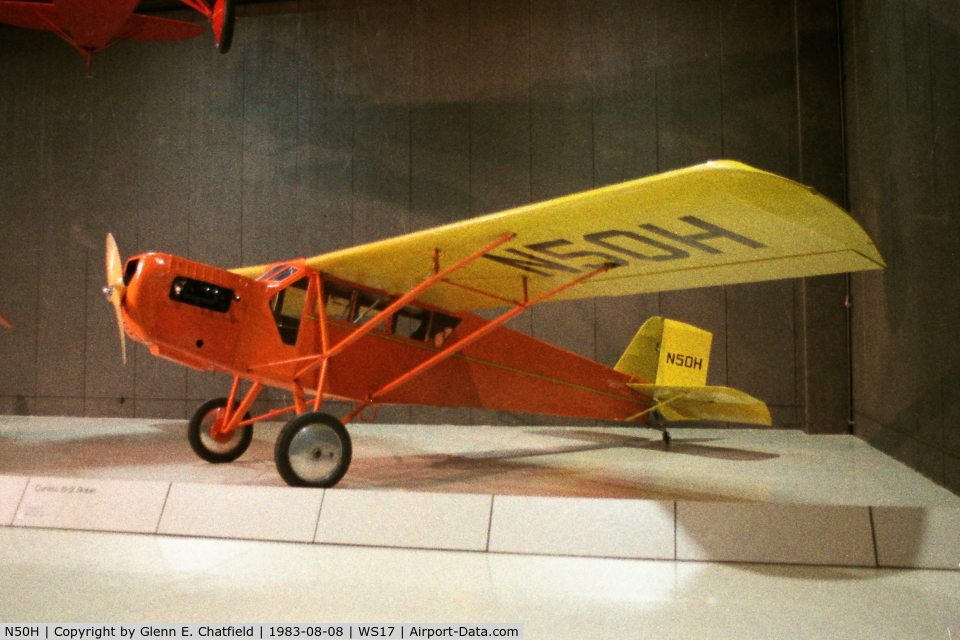 N50H, 1929 Curtiss-Wright Robin C/N 403, At the EAA Museum