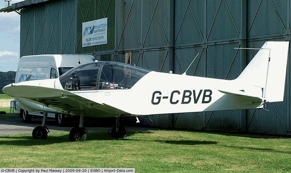 G-CBVB, 2002 Robin R-2120U Alpha C/N 365, @ EGBO.-Cardiff Academy of Aviation Ltd.