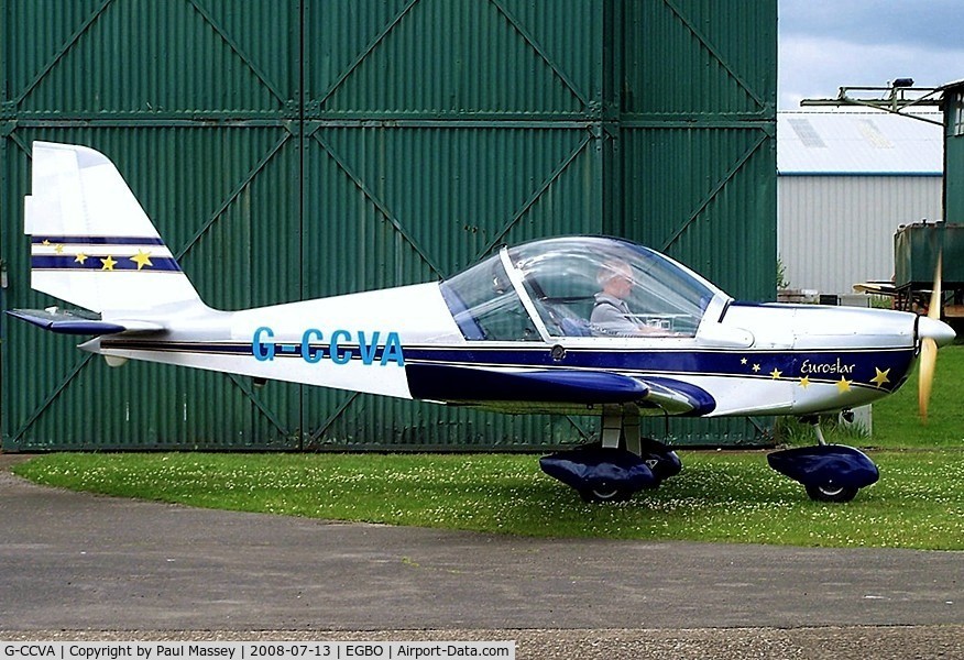 G-CCVA, 2004 Aerotechnik EV-97 TeamEurostar UK C/N PFA 315-14226, Resident when photographed.
