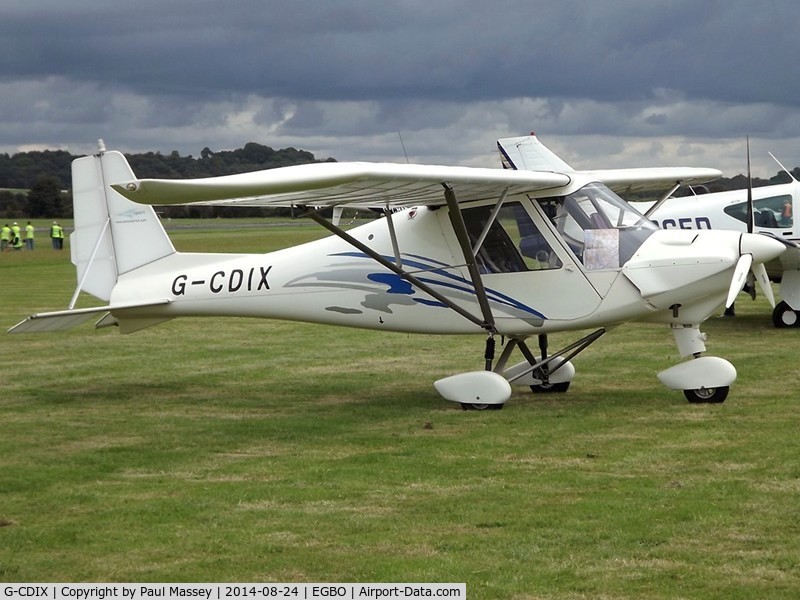 G-CDIX, 2005 Comco Ikarus C42 FB100 C/N 0504-6669, @ the Wings & Wheels Fly-In.