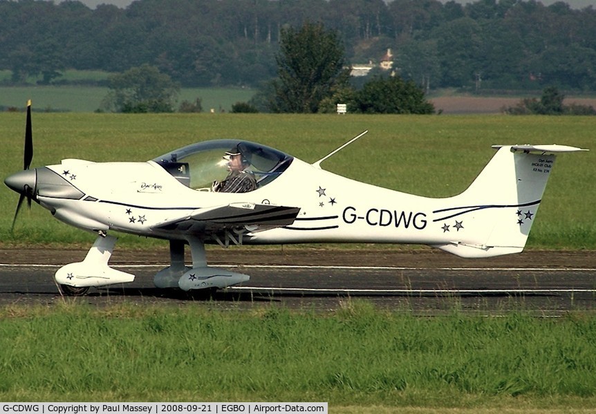 G-CDWG, 2007 Dyn'Aero MCR-01 Club C/N PFA 301A-14132, Arriving at Halfpenny Green.