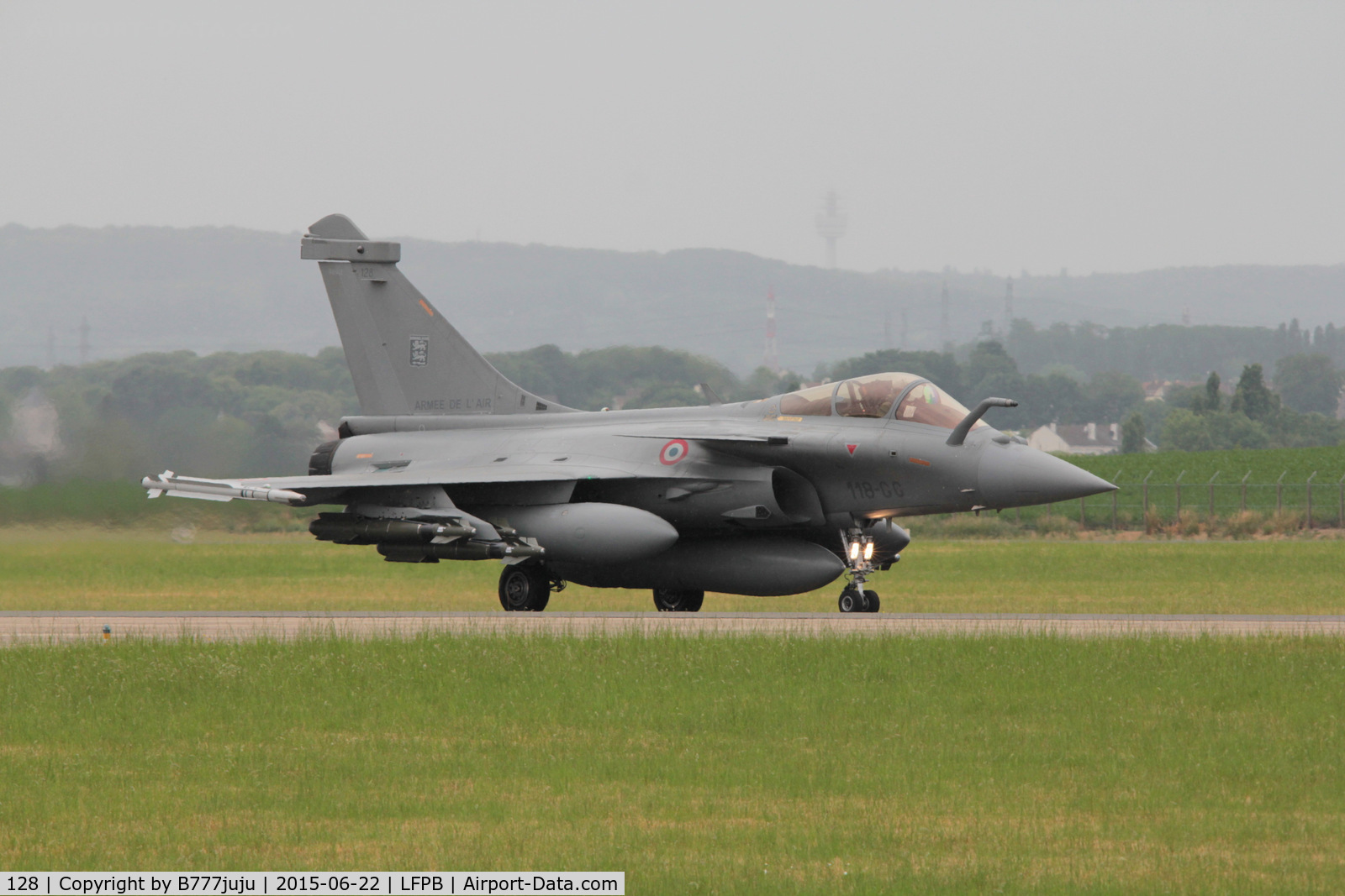 128, 2012 Dassault Rafale C C/N 128, at Le Bourget for SIAE 2015