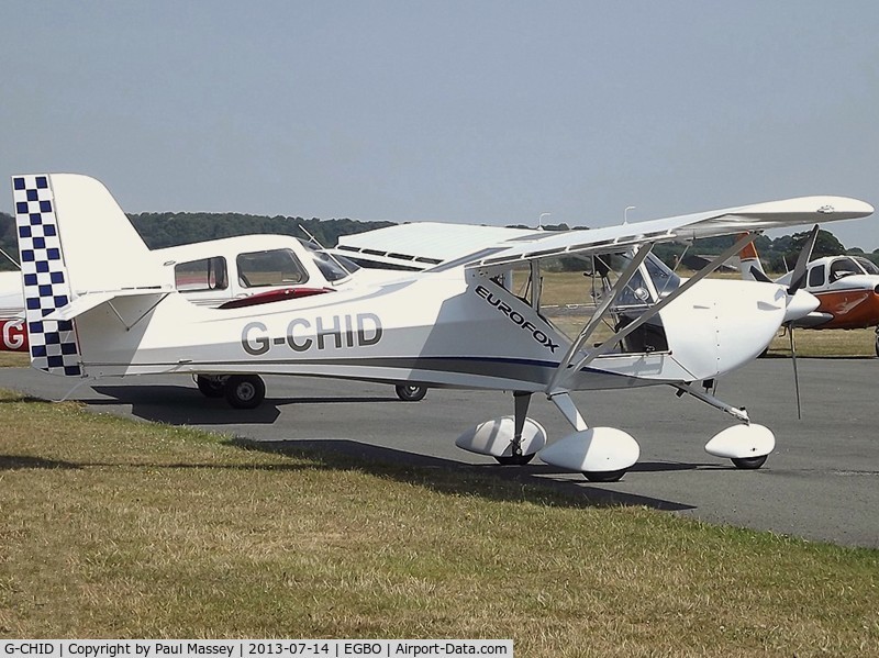 G-CHID, 2012 Aeropro Eurofox 912(1) C/N BMAA/HB/621, @ Halfpenny Green.