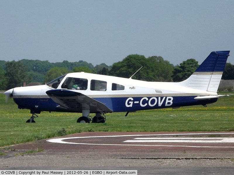 G-COVB, 2005 Piper PA-28-161 Warrior III C/N 2842234, @ Halfpenny Green. EX:-N3094S.