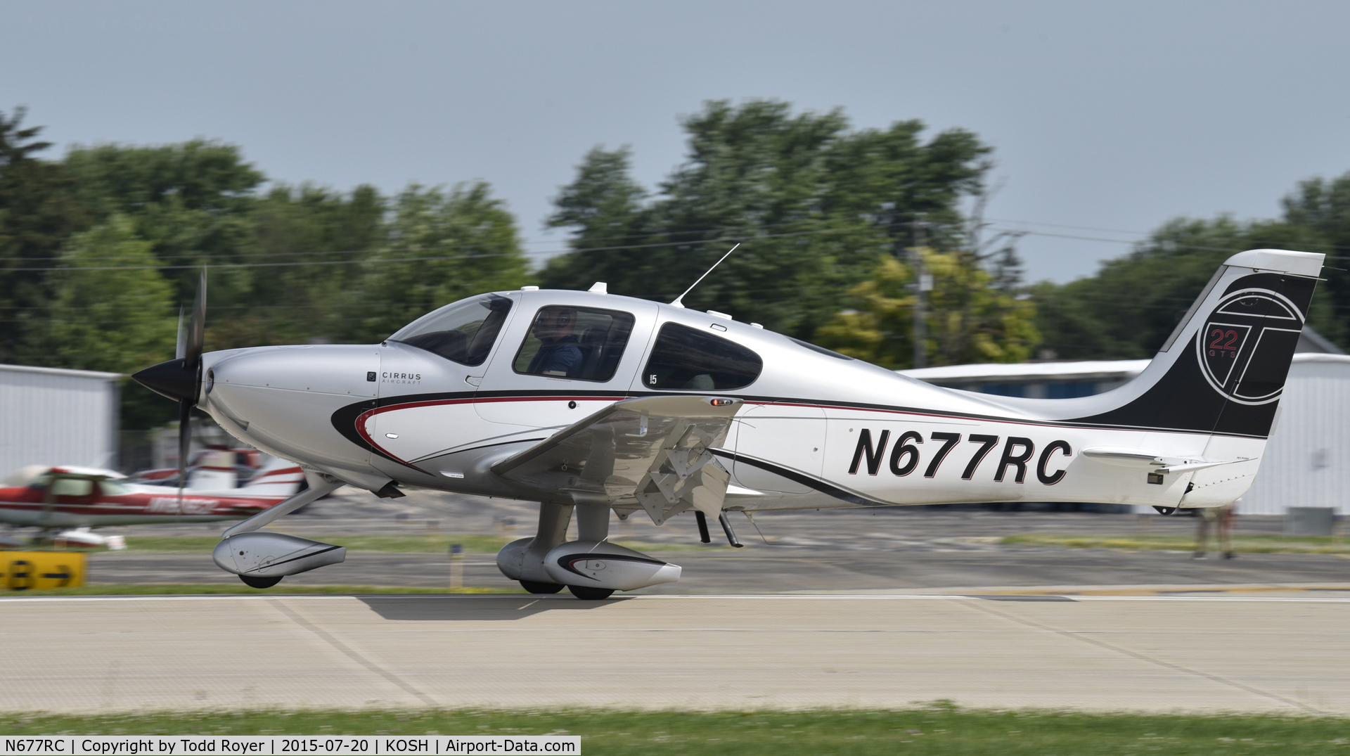 N677RC, 2013 Cirrus SR22T C/N 0631, Airventure 2015