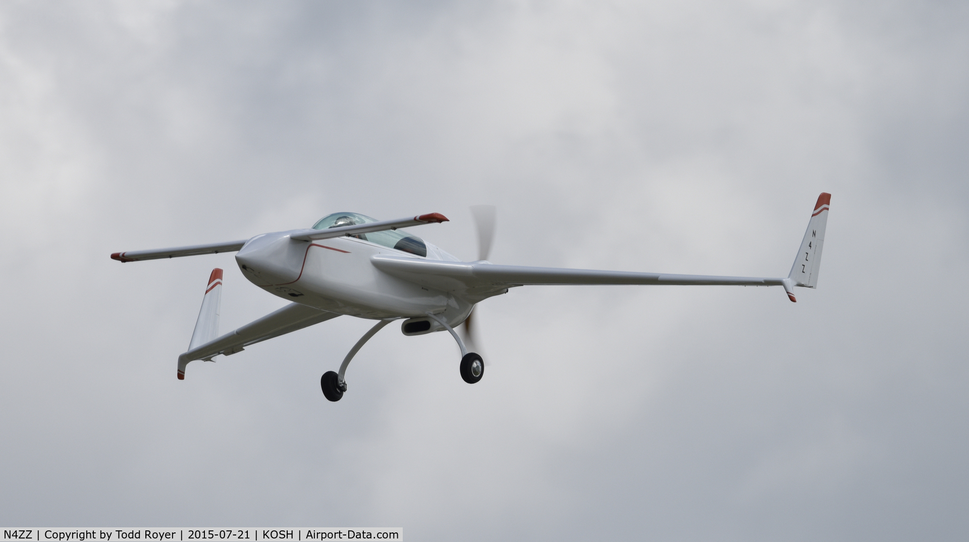 N4ZZ, 1978 Rutan VariEze C/N 229, Airventure 2015