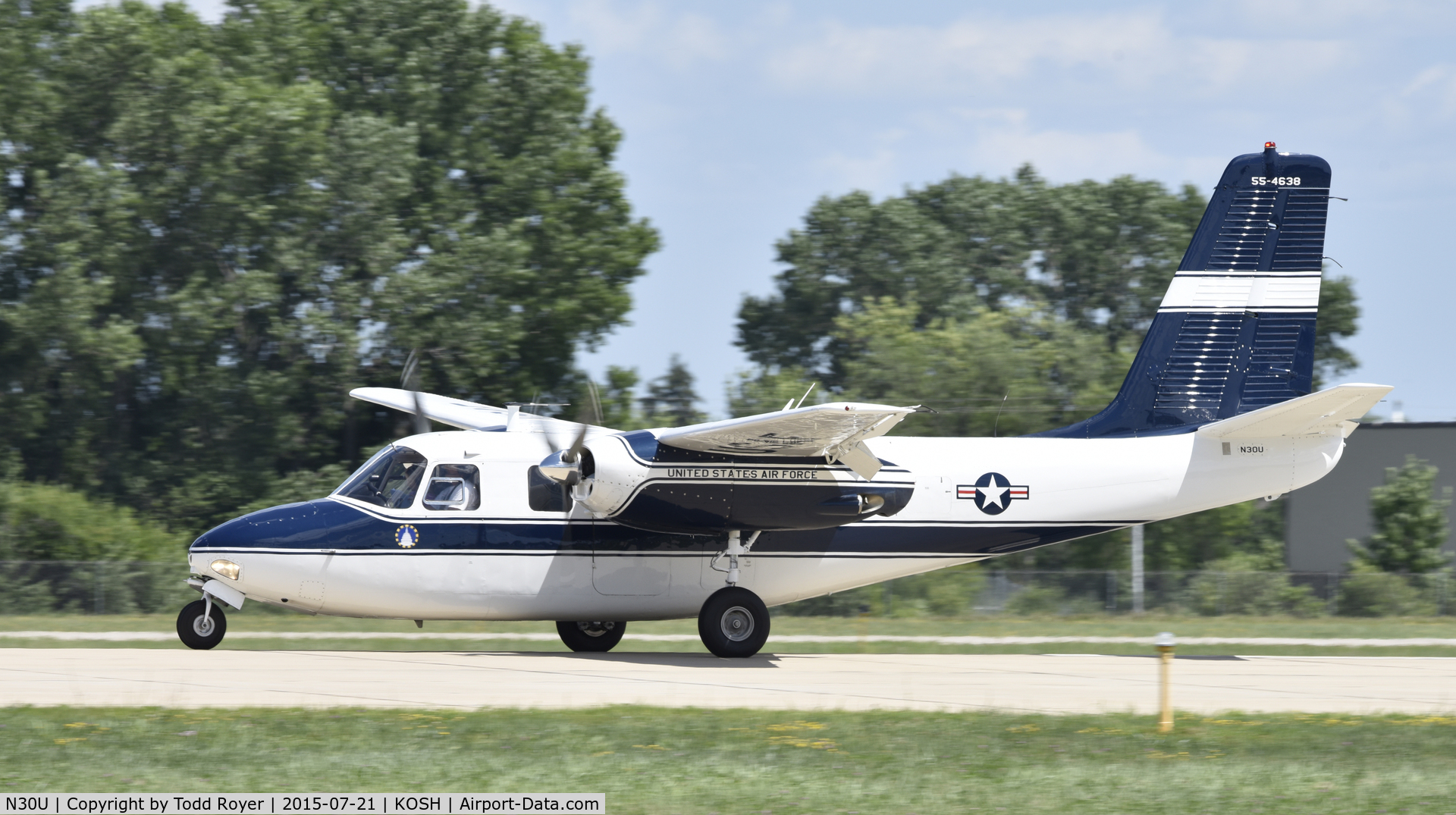 N30U, 1955 Aero Commander 560-A C/N 247, Airventure 2015