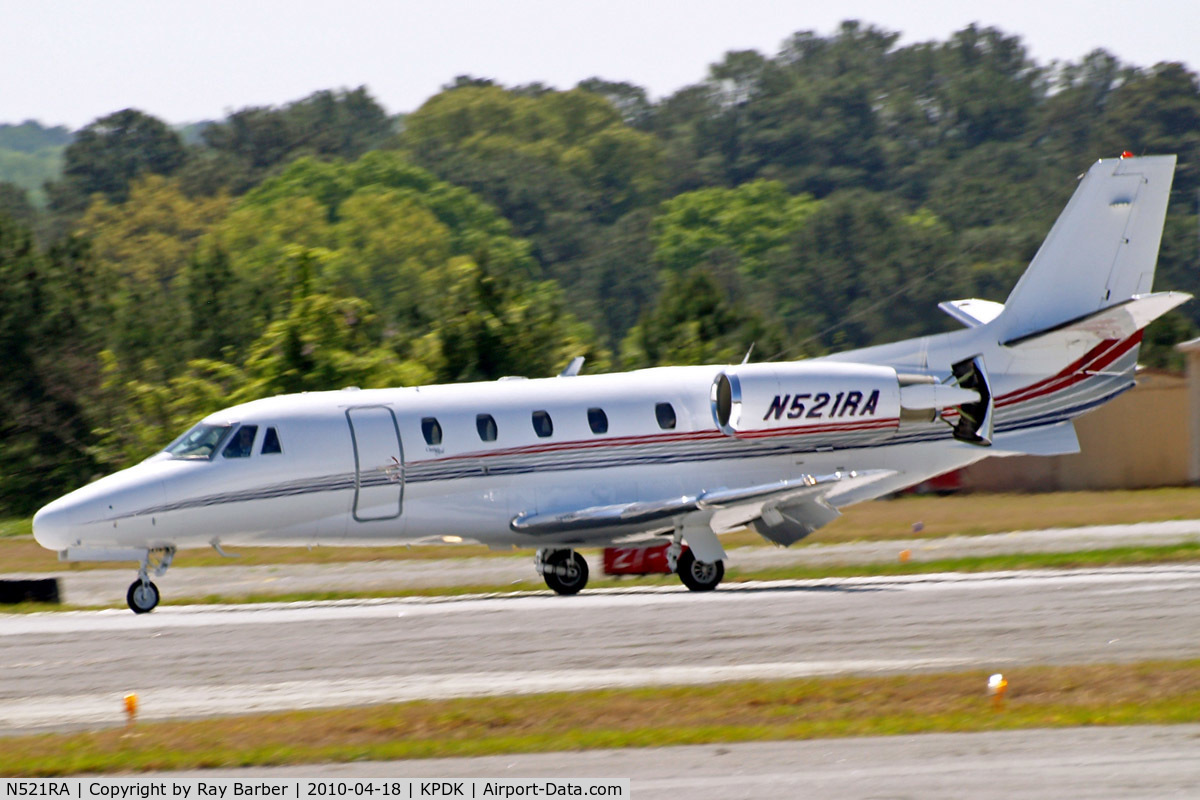 N521RA, 2000 Cessna 560XL C/N 560-5076, Cessna Citation Excel [560-5076] Atlanta-Dekalb Peachtree~N 18/04/2010