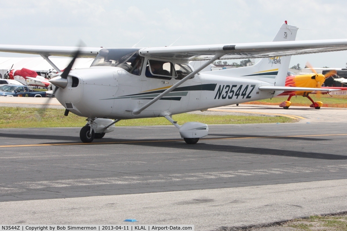 N3544Z, 2001 Cessna 172S C/N 172S8999, Sun N Fun 2013