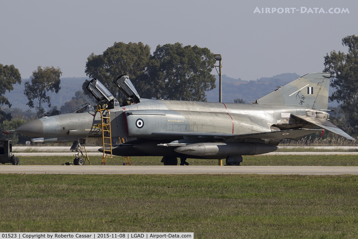 01523, 1972 McDonnell Douglas F-4E AUP Phantom II C/N 4524, Hellenic Air Force Open Days 2015