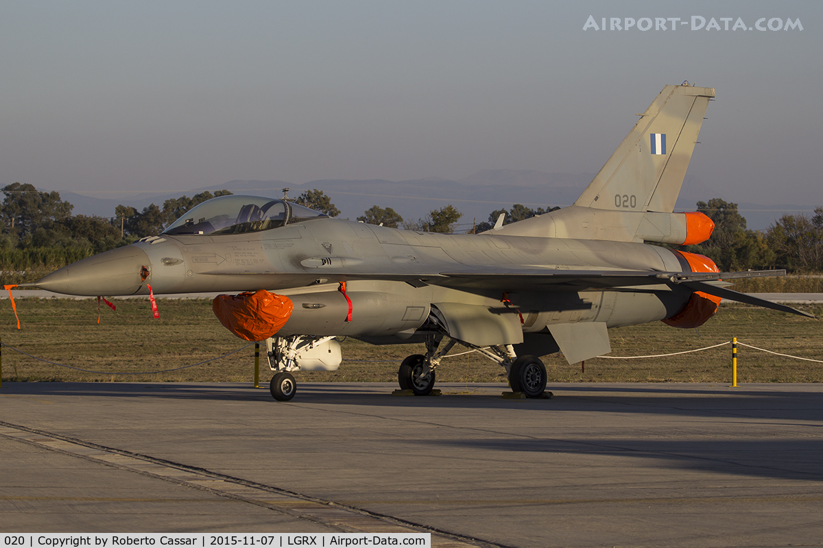 020, 2006 Lockheed Martin F-16C Fighting Falcon C/N WJ-20, Hellenic Air Force Open Days 2015