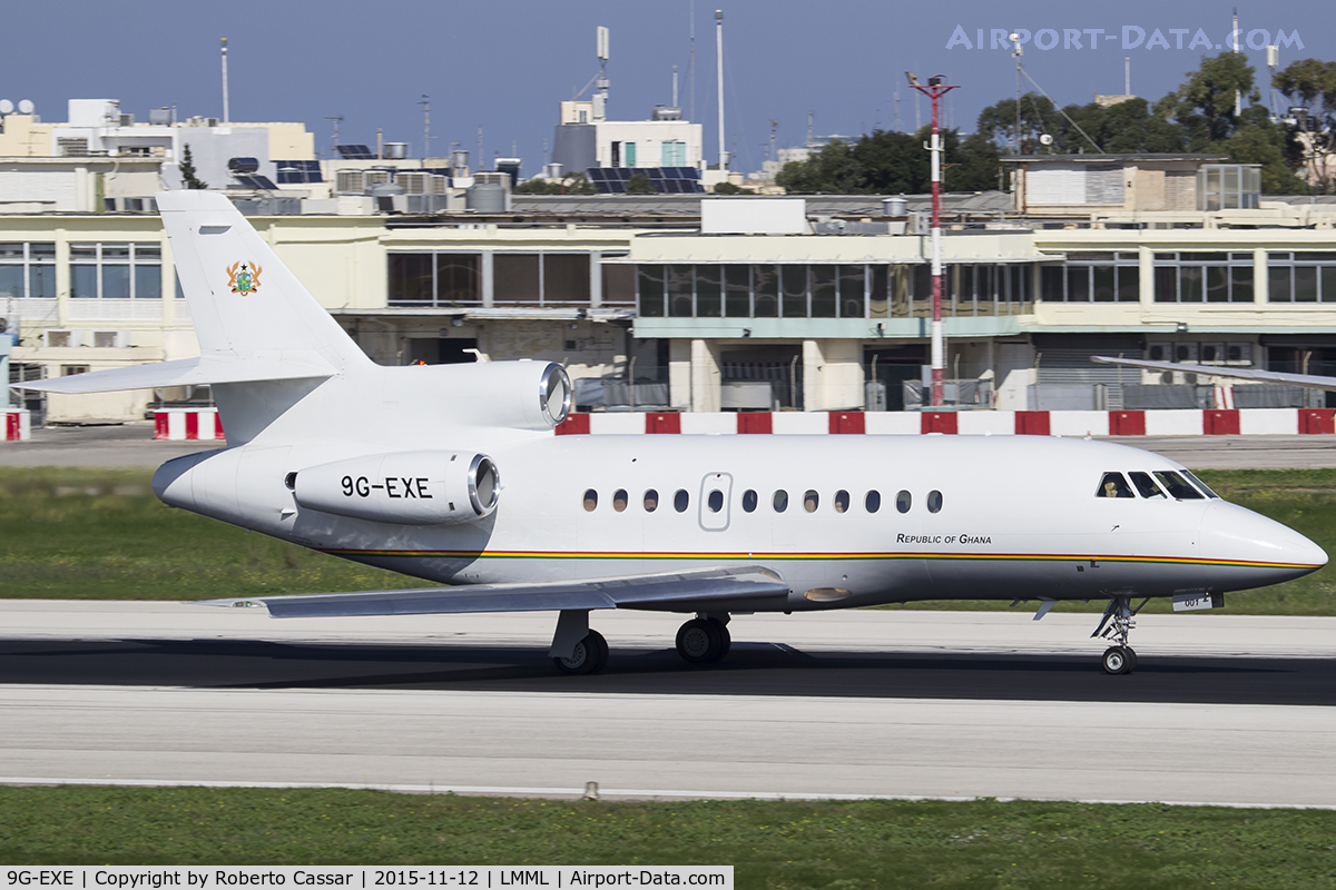 9G-EXE, 2010 Dassault Falcon 900EX C/N 241, Valletta Immigration Summit 2015