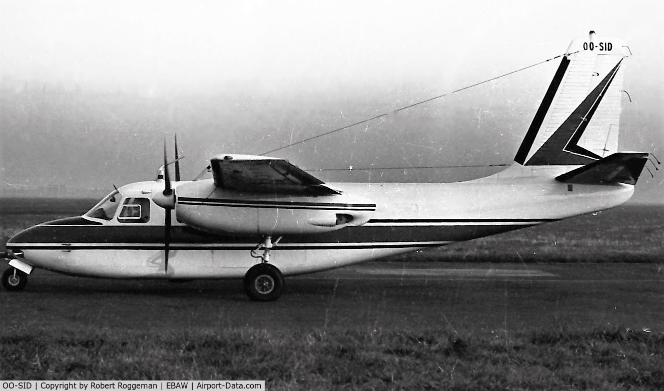 OO-SID, Aero Commander 680E Commander C/N 357-46, Mid 1960's.