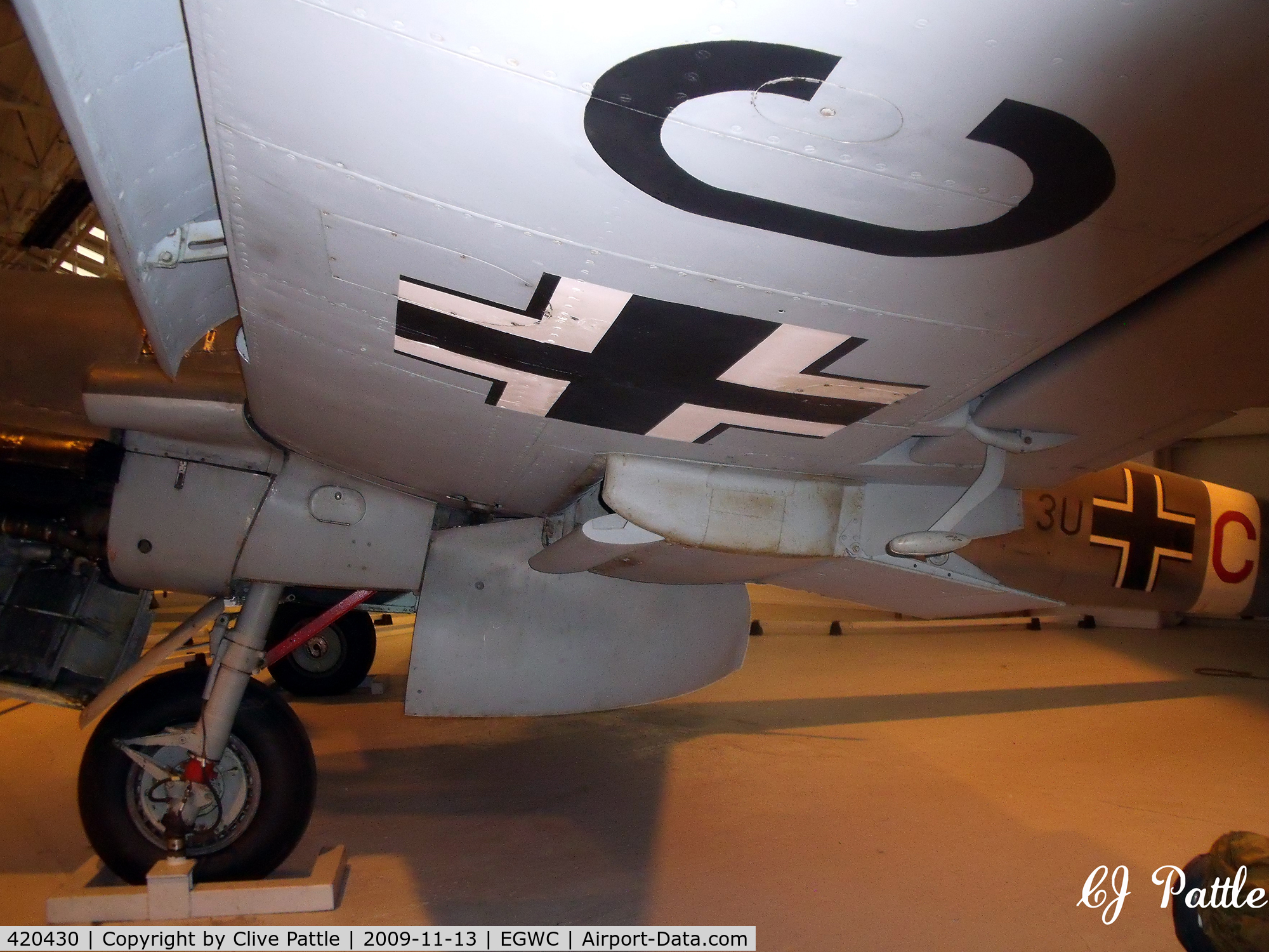 420430, Messerschmitt Me-410A C/N 420430, Preserved within the Royal Air Museum at RAF Cosford EGWC.