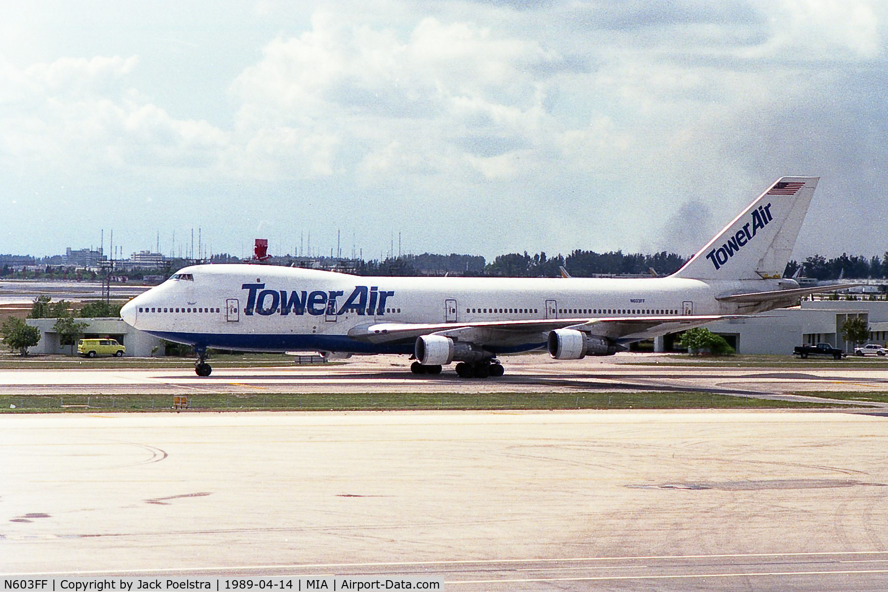 N603FF, 1970 Boeing 747-130 C/N 19746, N603FF in Tower Air Colors