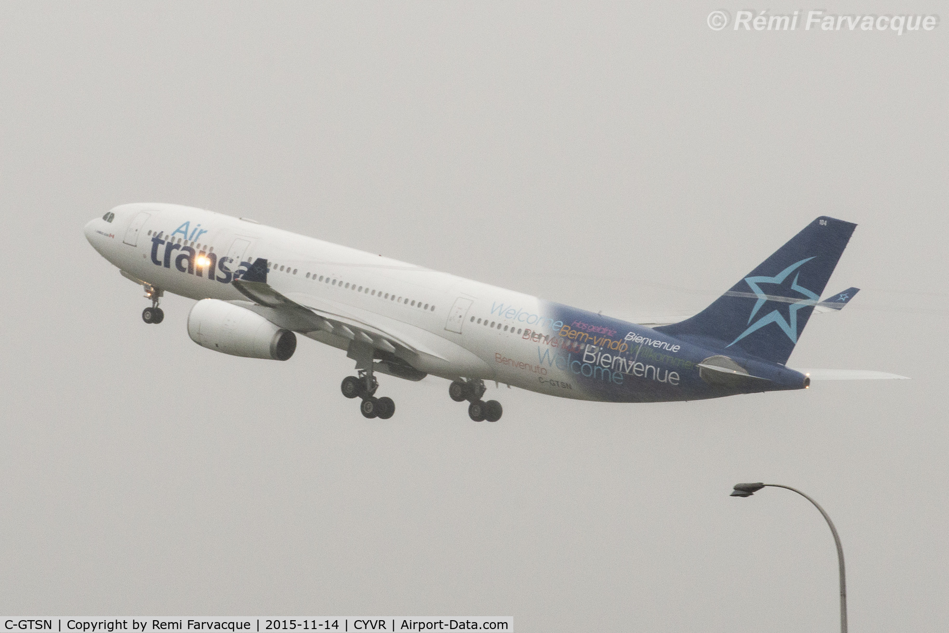C-GTSN, 2000 Airbus A330-243 C/N 369, Eastbound take-off